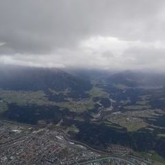 Flugwegposition um 11:32:14: Aufgenommen in der Nähe von Innsbruck, Österreich in 2752 Meter